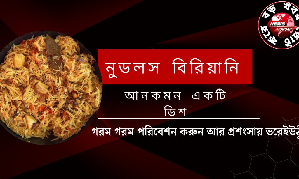 নুডলস বিরিয়ানি আনকমন একটি ডিশ!